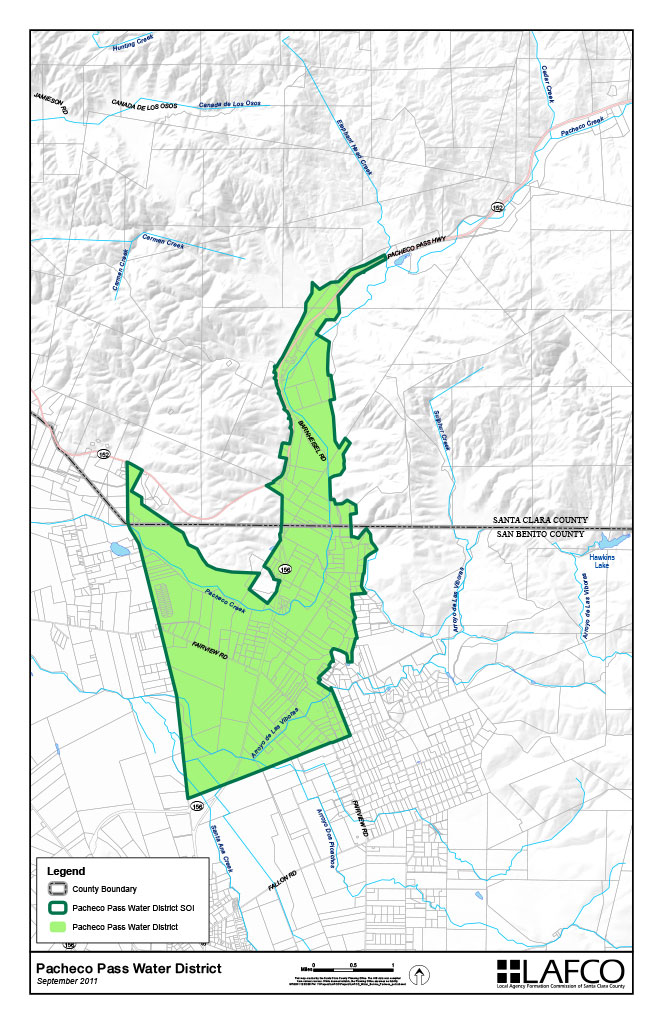 Pacheco Pass Water District Map